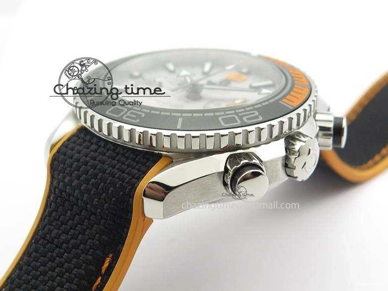 0126 Master Chronometer 45mm SS JHF Grey Dial On Nylon Strap A Neat 8249